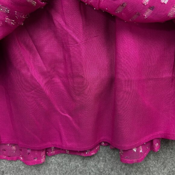 Saltwater Luxe Sleeveless Lana Mini Tank Dress Women's Size Medium Berry NWT - Picture 9 of 12